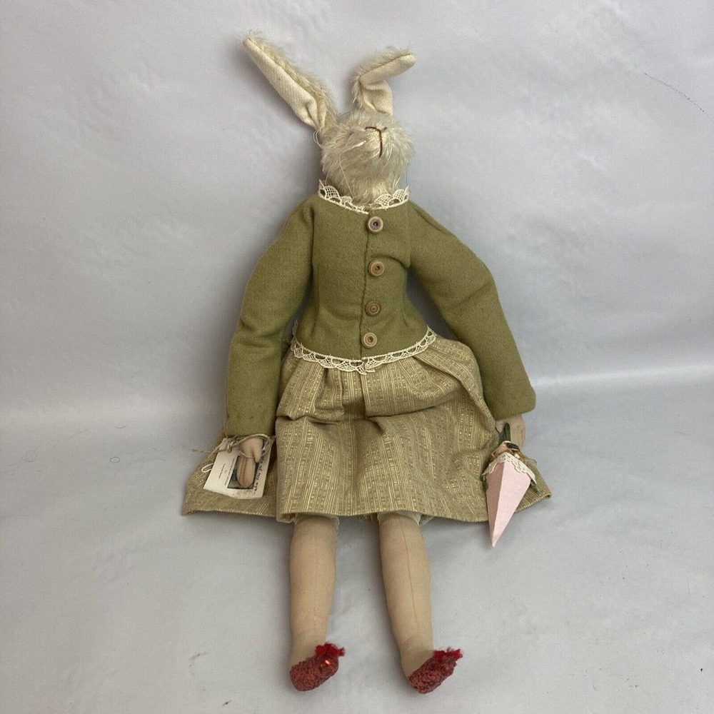 Apple of My Eye Frances Harper Mohair Bunny Girl 18” Ltd Edition Signed Numbered